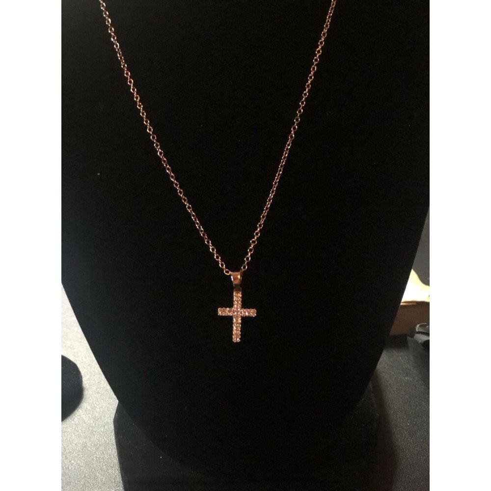 Cross Pendant Girl's 18" Necklace